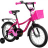 Детский велосипед NOVATRACK WIND GIRL 16” фуксия 164WIND.PN22